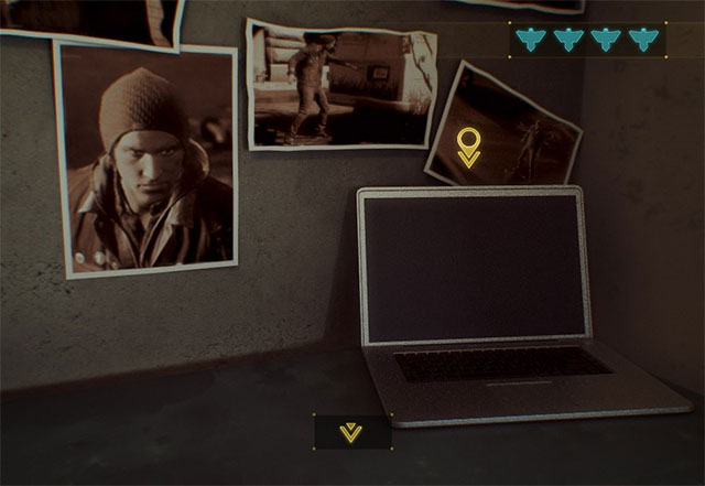 Select the computer - Chapter 6, part 3 - things to do outside the game - inFamous Paper Trail - inFamous: Second Son - Game Guide and Walkthrough