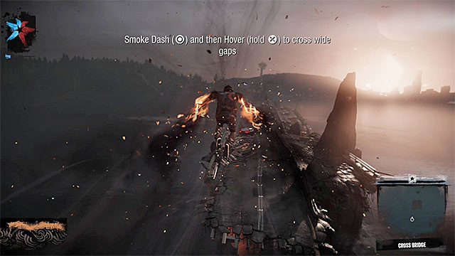 Use Smoke Dash and start flying - Prologue: Parting of the Ways - Walkthrough - inFamous: Second Son - Game Guide and Walkthrough