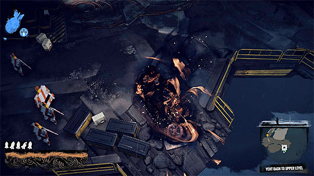 Shaft will let you get onto the higher level - 15: Quid pro Quo - exploration of the prison - Walkthrough - inFamous: Second Son - Game Guide and Walkthrough