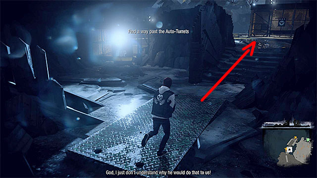 When you regain control over Delsin, move away from the enemies wholl rush at you - 15: Quid pro Quo - exploration of the prison - Walkthrough - inFamous: Second Son - Game Guide and Walkthrough