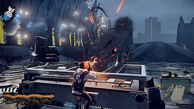 Regenerate the Smoke and heavy ammo often - 15: Quid pro Quo - exploration of the prison - Walkthrough - inFamous: Second Son - Game Guide and Walkthrough