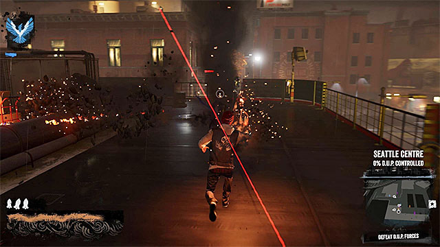 Defeat all DUP soldiers - 15: Quid pro Quo - finding Hank - Walkthrough - inFamous: Second Son - Game Guide and Walkthrough