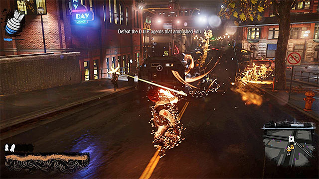 Beware of elite enemies who will appear at the crossroads - 15: Quid pro Quo - finding Hank - Walkthrough - inFamous: Second Son - Game Guide and Walkthrough