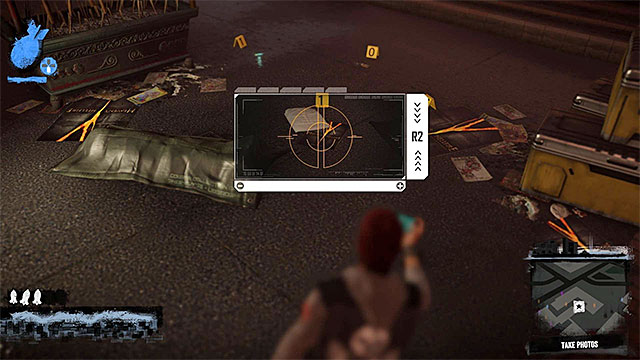 You have to photograph the crime scene and take several proofs - Chapter 2, part 1 - things to do in the game - inFamous Paper Trail - inFamous: Second Son - Game Guide and Walkthrough