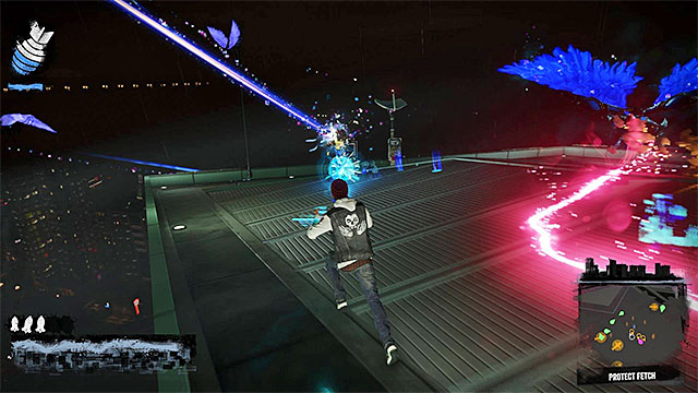 Clear the rooftop and only then jump off the antenna - 17a: Expose Augustine - the climb to the top of the tower - Walkthrough - inFamous: Second Son - Game Guide and Walkthrough