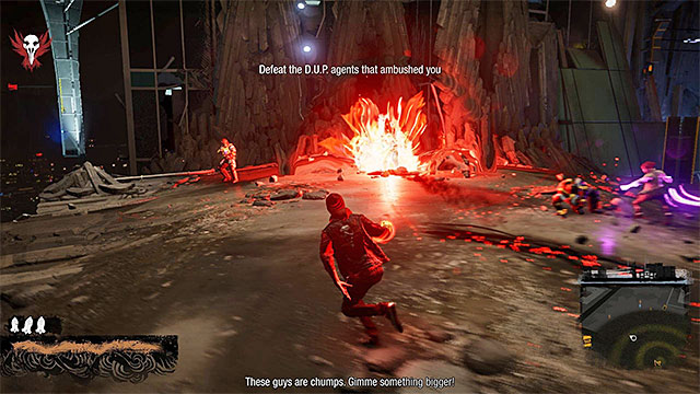 Cooperate with Fetch and eliminate enemies - 17b: Kill Augustine - the climb to the top of the tower - Walkthrough - inFamous: Second Son - Game Guide and Walkthrough