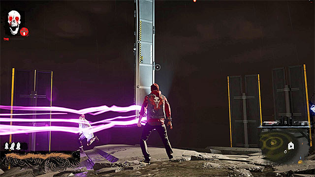 After you have eliminated all the soldiers, and brought all the choppers down, stop in the position shown in the above screenshot - 17b: Kill Augustine - the climb to the top of the tower - Walkthrough - inFamous: Second Son - Game Guide and Walkthrough