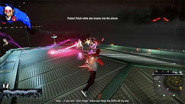 Clear the rooftop and only then jump off the antenna - 17b: Kill Augustine - the climb to the top of the tower - Walkthrough - inFamous: Second Son - Game Guide and Walkthrough