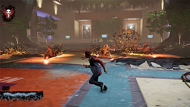 Dodge to prevent taking damage from Augustines attacks - 17b: Kill Augustine - defeating Augustine - Walkthrough - inFamous: Second Son - Game Guide and Walkthrough