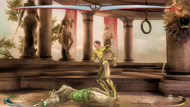 Tech roll - when youre about to land on the ground after being knocked over, you can press any button to perform a backwards roll - Injustice Gods Among Us: Combat - basics, tips, combat guide - Basics of combat - Injustice: Gods Among Us Game Guide