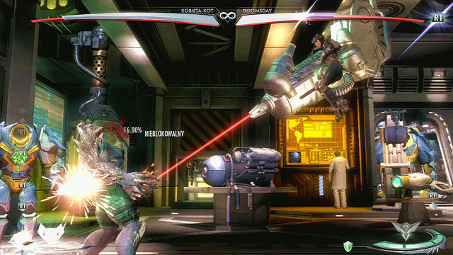 On the left side of the arena theres laser - Injustice Gods Among Us: Insurgency, arena guide - Arenas - Injustice: Gods Among Us Game Guide