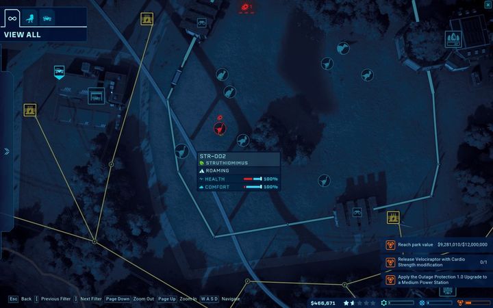 Diseases are a rather random case - Threats in Jurassic World Evolution - Park management - Jurassic World Evolution Game Guide