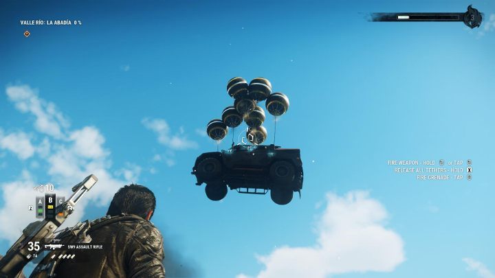 Airlifters allow you to attach balloons with gas to objects. - How to upgrade the grappling hook in Just Cause 4? - FAQ - Just Cause 4 Guide
