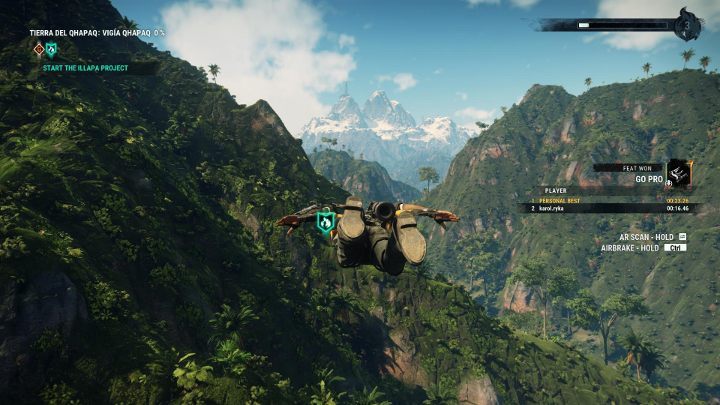 The wingsuit is ideal for great heights. - Moving Around the Game World in Just Cause 4 - Basics - Just Cause 4 Guide