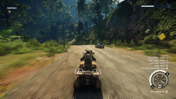 Vehicles can be easily found on the road - Moving Around the Game World in Just Cause 4 - Basics - Just Cause 4 Guide