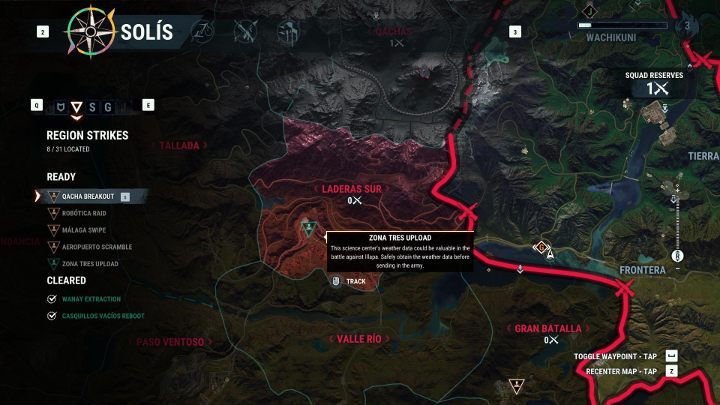 On the world map you will find out what requirements need to be met and how many units need to be allocated in order to take over the region. - Securing Regions in Just Cause 4 - Basics - Just Cause 4 Guide