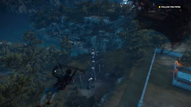 Its easier to spot the pipes from the air than from the ground. - The Secret of Vis Electra - Walkthrough - Just Cause 3 - Game Guide and Walkthrough