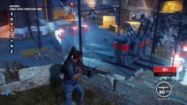 Before you start the mission, you have to clear the military base, where the mission starts. - Missile Cowboy - Walkthrough - Just Cause 3 - Game Guide and Walkthrough