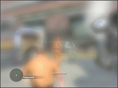 New objective: Flee Into Alley - Chapter 1 - part 1 - Walkthrough - Kane & Lynch: Dead Men - Game Guide and Walkthrough