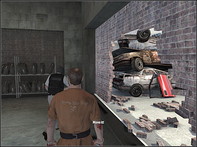 New objective: Cross The Street - Chapter 1 - part 2 - Walkthrough - Kane & Lynch: Dead Men - Game Guide and Walkthrough