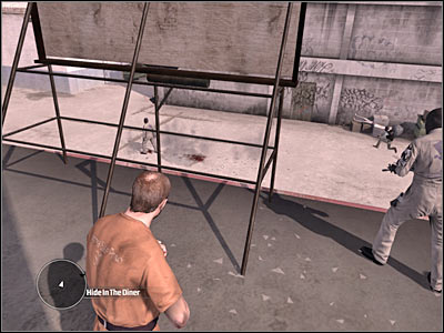 You may finally go to a new area of the map - Chapter 1 - part 3 - Walkthrough - Kane & Lynch: Dead Men - Game Guide and Walkthrough