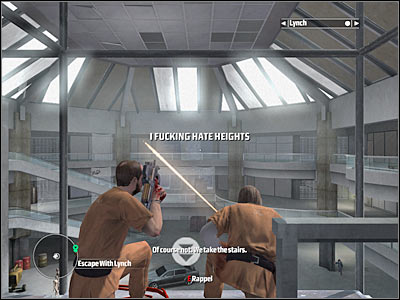 Make sure to instruct Lynch to take out some of the nearby enemy units - Chapter 2 - part 2 - Walkthrough - Kane & Lynch: Dead Men - Game Guide and Walkthrough