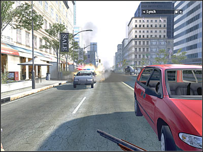 You should find yourself driving on a freeway in about one minute - Chapter 4 - part 1 - Walkthrough - Kane & Lynch: Dead Men - Game Guide and Walkthrough