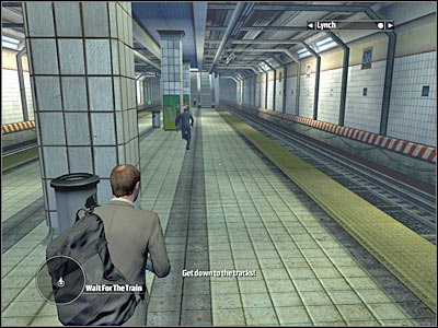 Wait for the enemy units to appear near the stairs - Chapter 4 - part 4 - Walkthrough - Kane & Lynch: Dead Men - Game Guide and Walkthrough