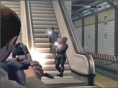 You will have to deal with your group quickly - Chapter 4 - part 4 - Walkthrough - Kane & Lynch: Dead Men - Game Guide and Walkthrough