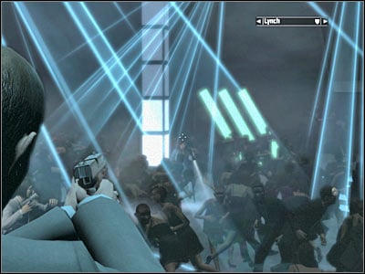 Lynch may proceed towards the upper balcony - Chapter 5 - part 2 - Walkthrough - Kane & Lynch: Dead Men - Game Guide and Walkthrough