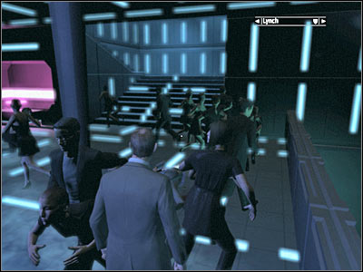 There are only a few civilians out here, so you shouldn't have any problems locating the guards - Chapter 5 - part 3 - Walkthrough - Kane & Lynch: Dead Men - Game Guide and Walkthrough