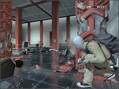 New objective: Pick Up The Briefcase From Retomoto - Chapter 9 - part 1 - Walkthrough - Kane & Lynch: Dead Men - Game Guide and Walkthrough