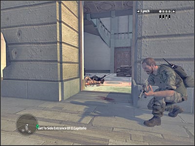 Enter the palace through the side entrance - Chapter 12 - part 3 - Walkthrough - Kane & Lynch: Dead Men - Game Guide and Walkthrough