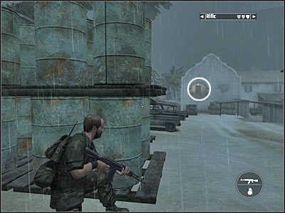 Make sure that the sniper has been eliminated - Chapter 14 - part 3 - Walkthrough - Kane & Lynch: Dead Men - Game Guide and Walkthrough