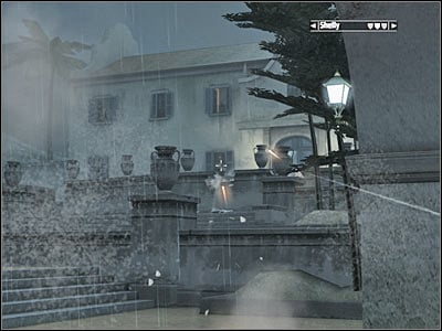 A large group is also stationed in front of the exit - Chapter 14 - part 4 - Walkthrough - Kane & Lynch: Dead Men - Game Guide and Walkthrough