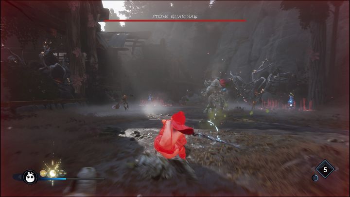 Stone Guardian will rely mainly on two attacks - Kena Bridge of Spirits: Stone Guardian - boss, how to beat? - Bosses - Kena Bridge of Spirits Guide