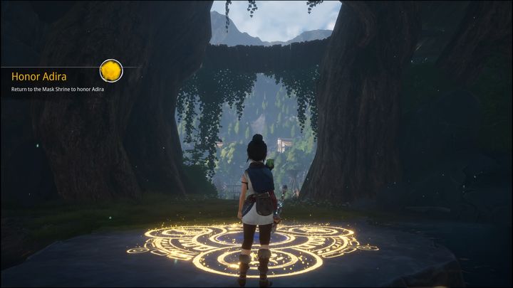 After increasing your health head to the Village to honor Adira - Kena Bridge of Spirits: Honor Adira - walkthrough - Walkthrough - Kena Bridge of Spirits Guide