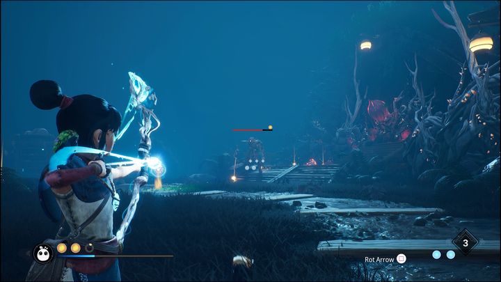 The Witch is the most problematic, as it uses a different ability instead of healing itself - Kena Bridge of Spirits: Mask Maker Path - walkthrough - Walkthrough - Kena Bridge of Spirits Guide