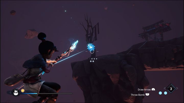 When you are at the very top, you need to jump into the air - Kena Bridge of Spirits: Corrupt Rot God - boss, how to beat? - Bosses - Kena Bridge of Spirits Guide