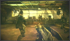 The Avenger convoy is being attacked by a defence system powered by an unknown energy substance that is transported from the wastes by pipes - Suljeva Village - Walkthrough - Killzone 2 - Game Guide and Walkthrough