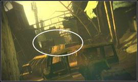 The resistance is high, but you move forward in order to activate the antennas which Evelyn wants to use in order to find traces of petruzyte - Suljeva Village - Walkthrough - Killzone 2 - Game Guide and Walkthrough