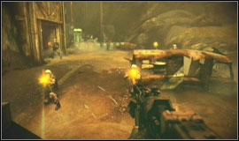 When you reach your destination you will discover, that the rest of the squad has been captured by the Helghasts and is now being taken to the train station - Suljeva Village - Walkthrough - Killzone 2 - Game Guide and Walkthrough