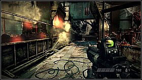 On the other side of the hallway, behind a small hill, there are a few enemies - give them a taste of your grenade and finish off the survivors - Evacuation Orders - p. 1 - Walkthrough - Killzone 3 - Game Guide and Walkthrough