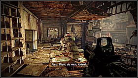 Go up the stairs and break through the door - Pyrrhus Evac - p. 1 - Walkthrough - Killzone 3 - Game Guide and Walkthrough