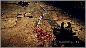 Before you move on, take out one more sniper - you will see him at the corner of the building on the other side of the street - Pyrrhus Evac - p. 1 - Walkthrough - Killzone 3 - Game Guide and Walkthrough