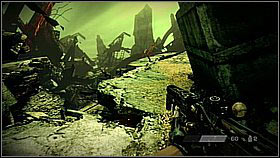 Return to the beginning - you can go up the slope to the top of the trenches - Pyrrhus Evac - p. 2 - Walkthrough - Killzone 3 - Game Guide and Walkthrough