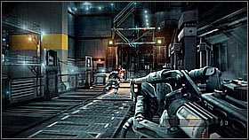 More enemies can be found on the right side of the platform - Stahl Arms Infiltration - p. 2 - Walkthrough - Killzone 3 - Game Guide and Walkthrough