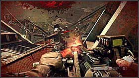 Take the machine gun, restock on ammo and head down - Scrapyard Shortcut - p. 2 - Walkthrough - Killzone 3 - Game Guide and Walkthrough