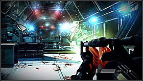 get to the crate a couple feet away (on the right side of the corridor) - Interception - p. 2 - Walkthrough - Killzone 3 - Game Guide and Walkthrough