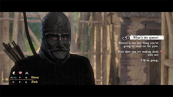 If youve managed to get the proof, you can confront Zach - Kingdom Come Deliverance: All that Glisters - Kingdom Come Deliverance: Main quests - Kingdom Come Deliverance Game Guide